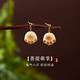 迪后（Dirholl）輕奢侈品菩提萌掌小貓爪耳釘女士耳環(huán)情人節(jié)生日禮物送女友老婆 品牌菩提掌萌耳環(huán)【順豐發(fā)貨】