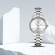 鉆石上海手表女機械表防水日歷星期小巧國產(chǎn)官方S101時(shí)尚女士手表情侶 銀色女表 S101白女 31.5mm