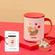 膳魔師（THERMOS）帶把手保溫杯TCDG-451咖啡杯辦公室簡約保冷泡茶水杯子JDG-352 TCDG-451小熊貓440ml