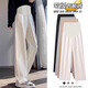 媽媽本色孕婦褲外穿闊腿窄版寬松休閑運動(dòng)百搭時(shí)尚托腹春秋夏長(cháng)褲香蕉褲女 米白色 XL