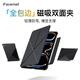 IFACE MALL蘋(píng)果ipad11保護套適用iPad air6/5/4平板2025款mini7保護殼 10代磁吸air4/5雙面夾pro13寸橫豎屏 【羽紗黑】輕便便攜*四角防摔*超強防彎*穩固支撐