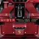 喜廬適用保時捷25/24新款卡宴逐夢版Macan911帕拉梅拉718全包汽車腳墊 法拉皮+愛爾蘭絨—波爾多紅