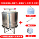 古達不銹鋼壓蜜機榨蜜機小型家用土蜂蜜壓榨機榨中蜂蜜榨汁打糖榨蠟機 平口款【濾網(wǎng)漏盤+割蜜刀外罩】