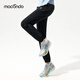 馬孔多（macondo）原創(chuàng  )單品|跑步長(cháng)褲速干水潤清爽原紗防曬UPF100+抗菌運動(dòng)服面膜感 黑色 女款 M 【男110-125/女105-115斤】