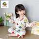 G.DUCKKIDS同款睡衣兒童春秋冬親子裝2025秋季萬(wàn)圣節(jié)服裝套裝舒適時(shí)尚 蠟筆小新【白色V領(lǐng)長(zhǎng)袖】 150 cm【140-149cm】