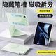 太空石適用華為matepadair12保護套2024/25款平板保護殼12英寸面板可拆分帶筆槽全包保護超薄防摔磁吸 【草木綠】Y型支撐·磁吸拆分·超強防彎·送鋼化膜 華為MatePadair【2024