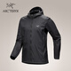 ARC'TERYX始祖鳥 INCENDO AIRSHELL HOODY 輕量 男子 風(fēng)殼夾克 BLACK/黑色 L