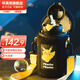杯具熊（BEDDYBEAR）兒童保溫杯小學(xué)生316不銹鋼大容量男女寶寶上學(xué)水杯 經(jīng)典皮卡丘黑630ml
