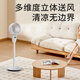 SEEDEN西點電風扇空氣循環(huán)扇家用電扇辦公室落地扇宿舍桌面遙控扇語音控制臺地兩用 XD-1520FB