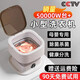 科特盾（KETEDN）迷你洗衣機非全自動(dòng)家用可瀝水小型洗內衣內褲專(zhuān)用寶寶襪子清洗機 10L灰 抑菌+深度清潔 可瀝水