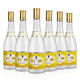 汾酒【喜酒】山西汾酒系列 清香型 42度紅蓋玻汾 475ml*6瓶 自飲佳品 48度 475mL 6瓶 黃蓋玻汾