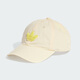 阿迪達(dá)斯 （adidas）三葉草帽子女帽 秋季新款運(yùn)動(dòng)休閑帽經(jīng)典運(yùn)動(dòng)遮陽(yáng)棒球帽 JD5352/暖香草色 OSFW