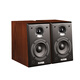 派揚PAIYON派揚Q-1無(wú)源音箱 hifi高保真發(fā)燒級四寸家用書(shū)架小音響 胡桃色