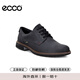 愛步（ECCO）男系帶商務(wù)休閑鞋磨砂皮牛皮510174 51052黑色 41 