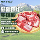 兩歲下天山牛腱子肉生鮮原切新疆黃牛肉草飼金錢腱子芯牛后腿肉排骨健身代餐 新疆原切牛排骨2斤