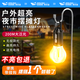 微笑鯊TypeC充電led燈泡停電應急USB移動超亮可充電戶外夜市擺攤露營燈 高亮【COB-充電燈泡】露營/擺攤 超長續(xù)航+掛鉤設計+3檔調(diào)節(jié)