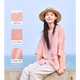 無(wú)色無(wú)味黃房子 25年夏裝新款海螺橙亞麻設計感七分袖襯衫 外套女裝上衣 海螺橙 L （38）