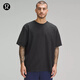 lululemon丨Pique 男士超寬松款珠地 T 恤 LM3EM5S 黑色 S