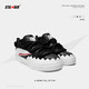 STANAIR明星同款新款面包鞋運動(dòng)休閑鞋厚底小白鞋板鞋男鞋女鞋秋冬百搭 黑白 42