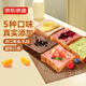 京東京造吐司面包1Kg10片全家福5種口味手撕面包學(xué)生營養(yǎng)早餐休閑零食