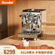 格米萊（GEMILAI）白鯨半自動咖啡機E61高性能家用意式奶茶店商用子母鍋爐G3035A 3035水鏡銀