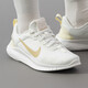 耐克（NIKE）官方 女鞋 25春新款赤足12FLEX軟底輕盈跑步鞋緩震透氣休閑鞋 DV0746-104/白金色店長(cháng) 40