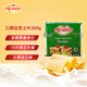 總統（President）法國進(jìn)口三明治專(zhuān)用切達芝士片（奶酪制品）200g 披薩 烘焙