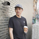 北面（The North Face）短袖t恤男吸濕速干戶外春季新款戶外休閑圓領純色運動半袖89QV JK3/黑色 XL/180