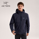 ARC'TERYX始祖鳥 RALLE INSULATED JACKET GORE-TEX 防水 男子 保暖棉服 BLACK SAPPHIRE/藍黑色 XL