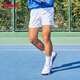威爾勝（Wilson）官方夏季男士VOLLEY彈力抽繩輕薄短褲運動(dòng)梭織網(wǎng)球褲 WM00274331WTA-亮白色 M /175/84A