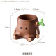 實木樹樁個性實木筆筒高檔擺件創(chuàng)意禮品辦公室桌面收納筒伴手禮品 屁墩墩筆筒