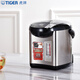 虎牌（TIGER）進(jìn)口智能四段恒溫保溫燒水一體電水壺家用去氯除味自動(dòng)電熱水瓶原裝 3L PDU-A30C 黑色