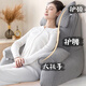 床頭看書(shū)軟包靠枕孕婦喂奶沙發(fā)飄窗臺(tái)護(hù)頸護(hù)腰部支撐床上大靠背墊 來(lái)福淺灰10【真護(hù)腰+超大型】 特大號(hào)寬95高75【全套可拆洗】