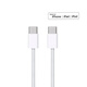 KNN數(shù)據(jù)線適用于蘋果13/14/15/16手機(jī)iPhone16/x充電線15pro充電器雙PD充頭USB-C插頭套裝加長充電線 雙USB-C編織線(1米)*iphone15/16
