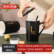 京東京造創(chuàng)意個(gè)性杯子陶瓷馬克杯帶蓋勺潮流情侶男女家用牛奶咖啡杯380ML
