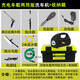 億派洗車機家用高壓無線車載洗車器便攜式12v刷車機水槍套裝洗車神器 90W 充電車載兩用版洗車機 黑 內(nèi)置鋰電+收納箱