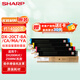 夏普（SHARP）DX-20CT-BA/CA/MA/YA 標(biāo)準(zhǔn)容量墨粉套裝（黑色青色品紅色黃色各一支，適用DX2008UC/2508NC）