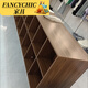 FANCYCHIC新款服裝店中島臺展示架網(wǎng)紅儲物柜單面雙面柜收納柜陳列中間擺放 主圖款 雙面格 長(cháng)1.2米 寬60厘米 高80厘