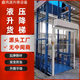 液壓升降貨梯電動升降平臺廠房倉庫貨梯升降機導軌式貨物提升機