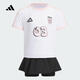 阿迪達斯（adidas）【滔搏運動(dòng)】女小童LG TEE SET兒童套服 JM3455 134