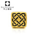 今上珠寶黃金轉(zhuǎn)運(yùn)珠手鏈男3D硬足金手串刺青情侶男士 定價(jià) 守護(hù)大號(hào)男士
