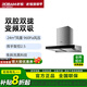 ROBAM老板62A6KS+57B1K歐式變頻雙腔大吸力抽吸排油煙機24風(fēng)量家用廚房套裝 62A6KS【單油煙機】24風(fēng)量960Pa 天然氣