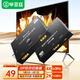 畢亞茲 DP切換器二進(jìn)一出 4K60hz高清視頻分配器一分二144Hz 臺(tái)式機(jī)筆記本電腦接顯示器屏幕雙向切換