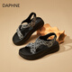 DAPHNE達(dá)芙妮國(guó)風(fēng)羅馬涼鞋女款夏季2025新款配裙子百搭厚底運(yùn)動(dòng)沙灘鞋