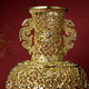 銅師傅花絲寶瓶鎏金花瓶 生日禮物 客廳禮品擺件開業(yè)喬遷禮物