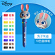 迪士尼Disney卡通中性筆十色辦公文具圓珠筆多色合一中性筆學(xué)生按壓式圓珠筆 【迪士尼正品】大頭兔子朱迪-多色筆