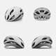 HJC Giro Eclipse 日蝕球形Mips防撞破風(fēng)自行車(chē)公路車(chē)騎行頭盔男女款 啞白銀 M