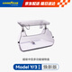 固特異（Goodyear）中控儲物盒適用于特斯拉煥新modelY/3配件裝飾屏幕下磁吸托盤白