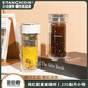 斯坦奇 STANCHION高硼硅玻璃杯雙層隔熱耐高溫女生高顏值泡茶杯小巧便攜帶蓋水杯子 【單杯款丨透明蓋】迷你星星杯
