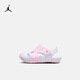 耐克（NIKE）Jordan官方耐克喬丹男女童FLARE嬰童涼鞋魔術(shù)貼秋季寶寶CI7850 608泡沫粉/火焰紅/白 25